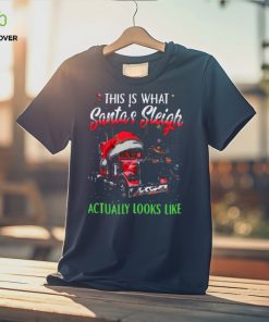 This Is What Santa's Sleigh Actually Looks Like Funny Christmas Trucker Classic T Shirt