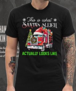 This Is What Santa’s Sleigh Actually Looks Like Truck Christmas Tree Sweathoodie, sweater, longsleeve, shirt v-neck, t-shirt