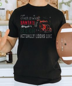 This Is What Santa’s Sleigh Looks Like   Christmas Trucker Classic T Shirt