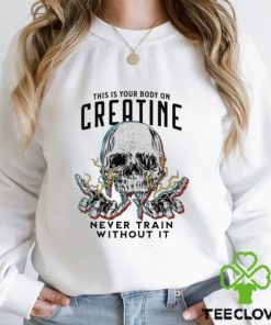 This Is Your Body On Creatine Skull Shirt 2 This Is Your Body On Creatine Skull Shirt