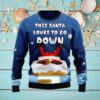 Hawaii Santa Claus Mele Kalikimaka Ugly Christmas Sweater