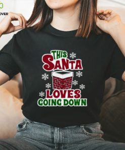 This Santa loves going down hoodie, sweater, longsleeve, shirt v-neck, t-shirt