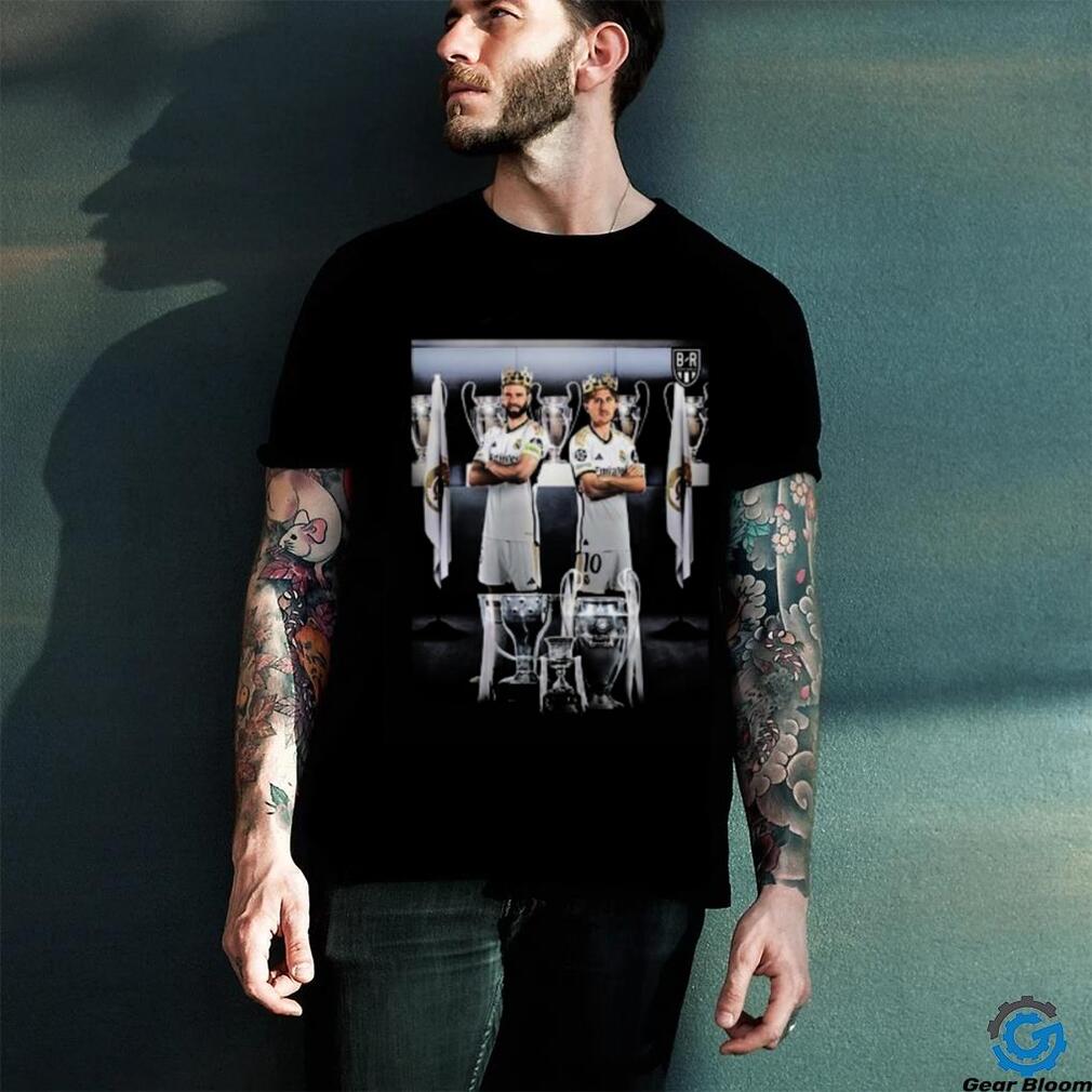 This Season Nacho And Luka Modric Reached 26 Trophies With Real Madrid Unisex Essentials T Shirt This Season Nacho And Luka Modric Reached 26 Trophies With Real Madrid Unisex Essentials T Shirt