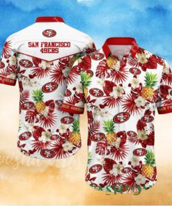 This Summer San Francisco 49ers NFL American Flag Print Hawaiian Shirt 2024