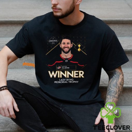 This Year’s Lady Byng Memorial Trophy Winner Is Jaccob Slavin Of The Carolina Hurricanes NHL Awards 2024 Classic T Shirt