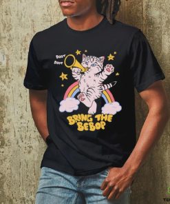 This cat is always invited to parties bring the bebop shirt