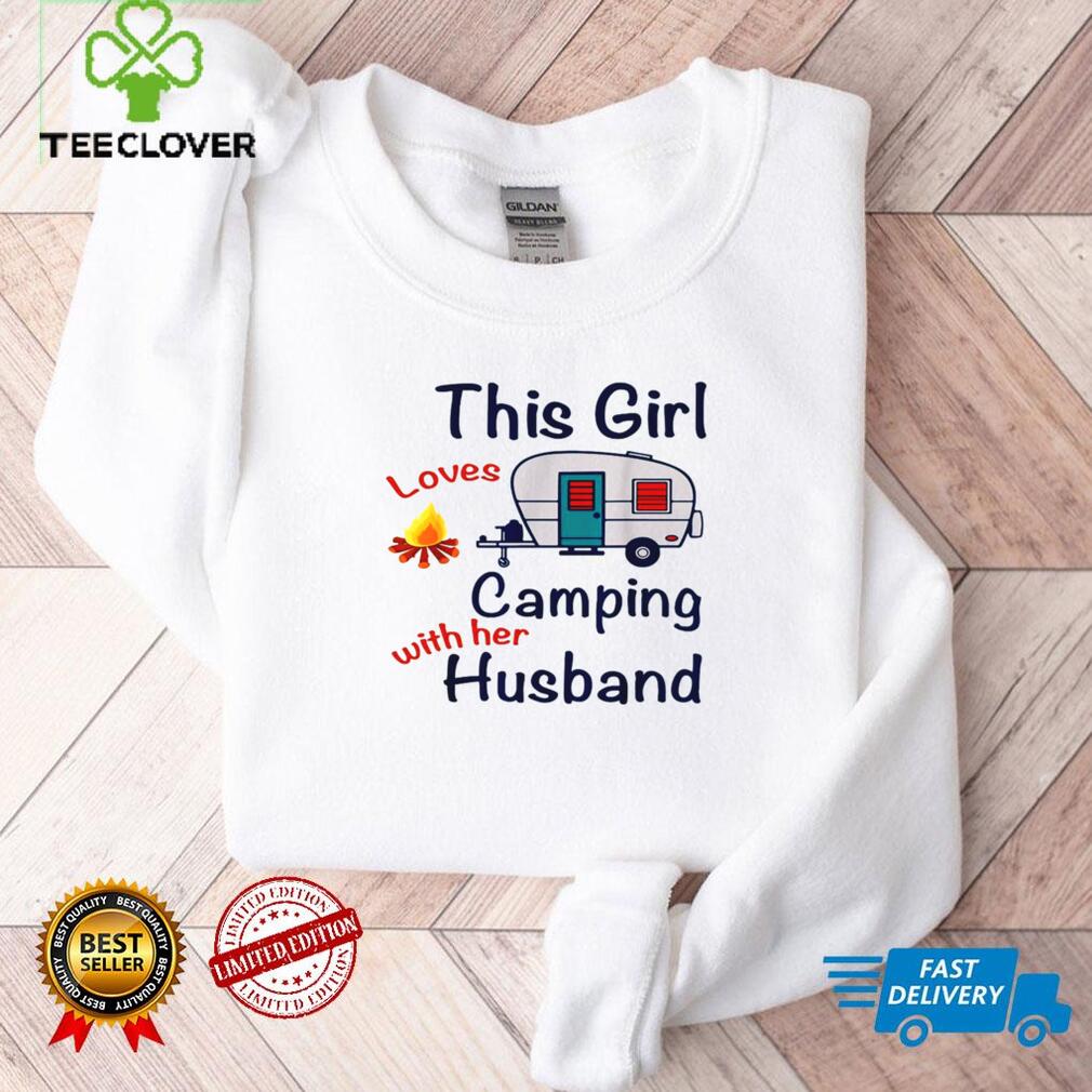 This girl loves camping with her husbands heart This girl loves camping with her husbands heart