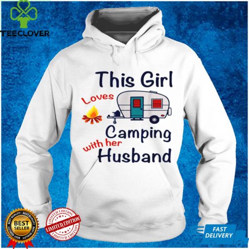 This girl loves camping with her husbands heart