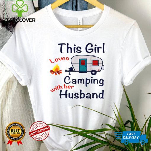 This girl loves camping with her husbands heart