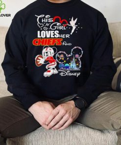 This girl loves her Chiefs and Disney Mickey Mouse player hoodie, sweater, longsleeve, shirt v-neck, t-shirt