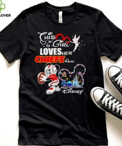 This girl loves her Chiefs and Disney Mickey Mouse player hoodie, sweater, longsleeve, shirt v-neck, t-shirt