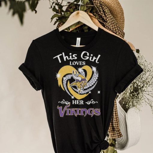 This girl loves her Minnesota Vikings 2022 hoodie, sweater, longsleeve, shirt v-neck, t-shirt