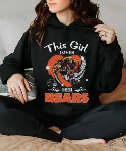 This girl loves her chicago bears hearts diamond mascot 2024 hoodie, sweater, longsleeve, shirt v-neck, t-shirt