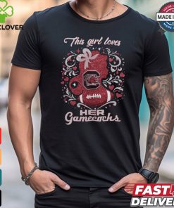 This girl loves her gamecocks shirt