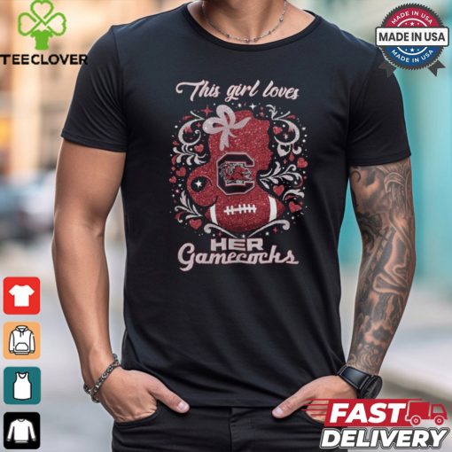 This girl loves her gamecocks shirt
