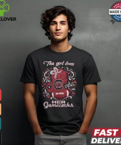 This girl loves her gamecocks shirt