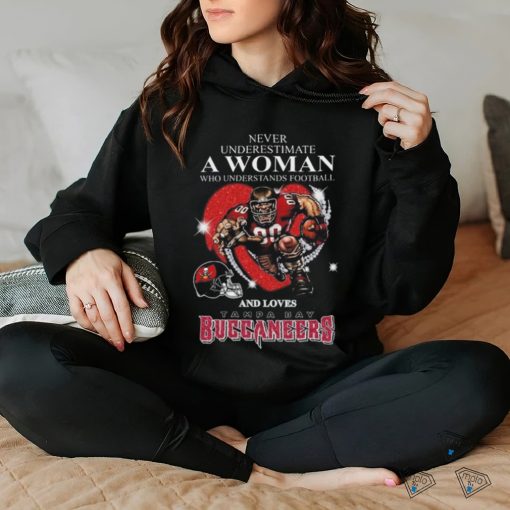 This girl loves her hearts mascot tampa bay buccaneers diamond 2024 hoodie, sweater, longsleeve, shirt v-neck, t-shirt