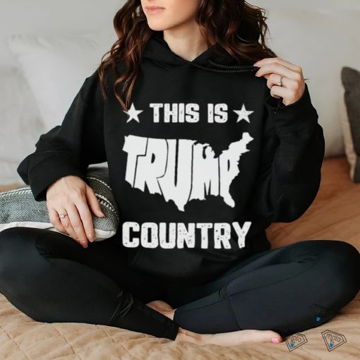 This is Trump country USA map shirt