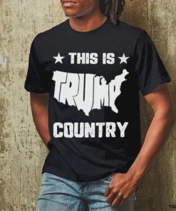 This is Trump country USA map shirt