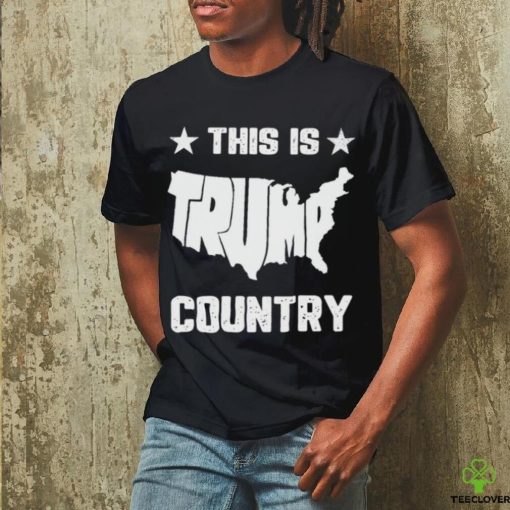 This is Trump country USA map shirt