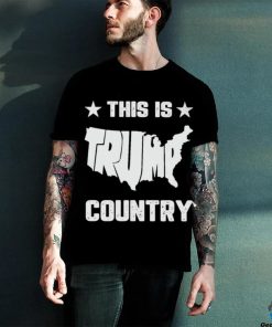 This is Trump country USA map shirt