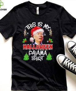 This is my Halloween Pajama Santa Joe Biden Christmas T Shirt 1 This is my Halloween Pajama Santa Joe Biden Christmas T Shirt