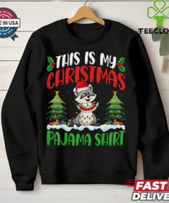 This is my christmas pajama shirt
