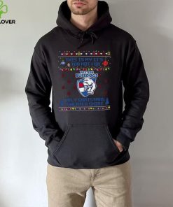 This is my it’s too hot for Western Bulldogs Ugly christmas sweater T hoodie, sweater, longsleeve, shirt v-neck, t-shirt