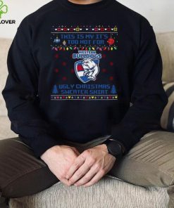 This is my it’s too hot for Western Bulldogs Ugly christmas sweater T hoodie, sweater, longsleeve, shirt v-neck, t-shirt