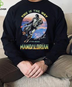 This is the Way Star Wars the Mandalorian signature shirt