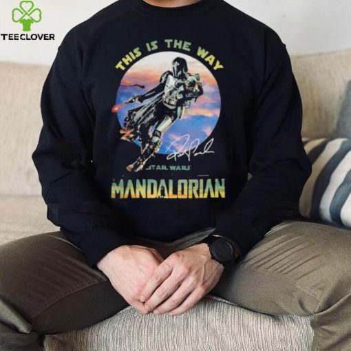This is the Way Star Wars the Mandalorian signature shirt