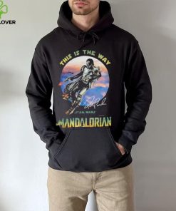 This is the Way Star Wars the Mandalorian signature shirt