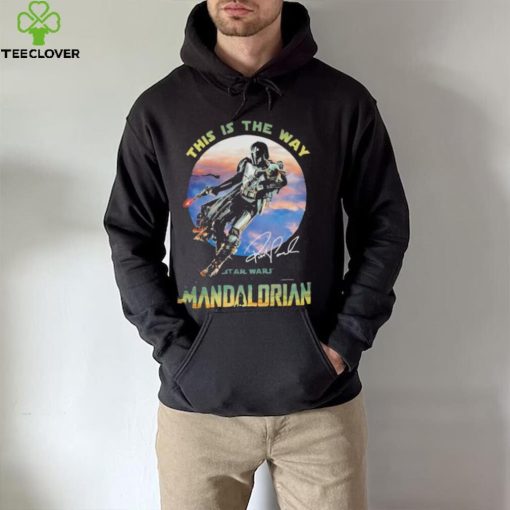 This is the Way Star Wars the Mandalorian signature shirt