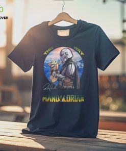 This is the way Star wars the mandalorian signatures Shirt