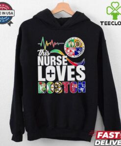 This nurse loves Boston sports shirt