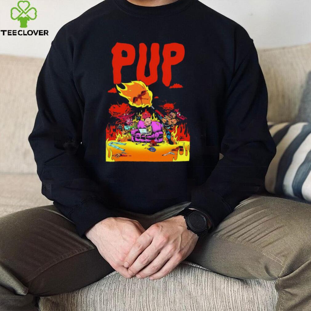 This sucks ass PUP Band cartoon shirt This sucks ass PUP Band cartoon shirt