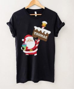 Thomas Custom Name Santa Claus Christmas Gift’ Men’s T Shirt