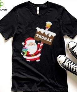 Thomas Custom Name Santa Claus Christmas Gift' Men's T Shirt