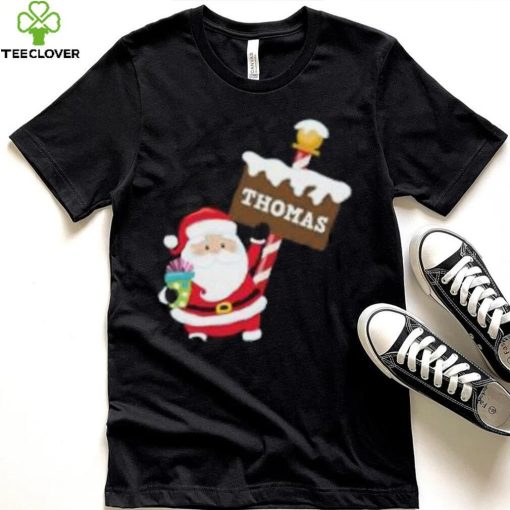 Thomas Custom Name Santa Claus Christmas Gift' Men's T Shirt