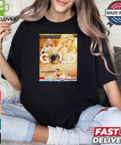 Thomas Gallagher Gold Medal First Gold In Paris Para Swimming 50m Freestyle S10 Poster t shirt