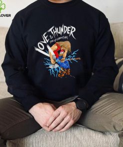Thor Love and Thunder Thor vs God Butcher cartoon shirt