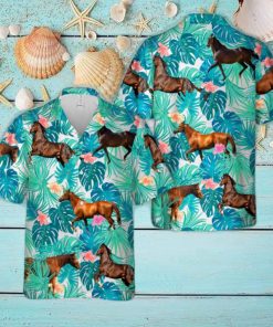 Thoroughbred Horse Hawaiian Shirt