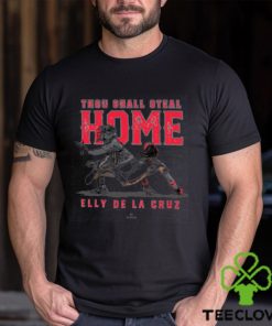 Thou Shall Steal Home Elly De La Cruz Cincinnati MLBPA Pullover Shirt