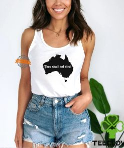 Thou shalt not steal Australia map shirt 2 Thou shalt not steal Australia map shirt