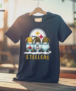 Three Christmas Elves Pittsburgh Steelers Christmas Classic T Shirt