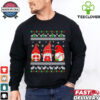 Skeleton Santa drive Volkswagen car Christmas shirt