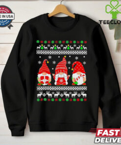 Three Gnome ugly Christmas shirt