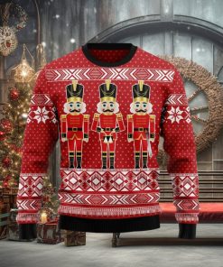 Three Nutcrackers Family Gift Ugly Christmas Sweater