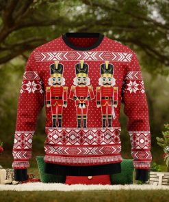 Three Nutcrackers Family Gift Ugly Christmas Sweater