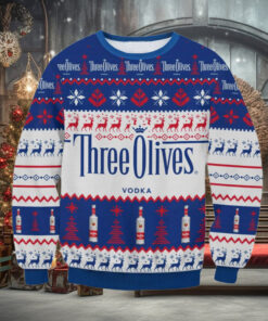 Three Olives Vodka Ugly Sweater